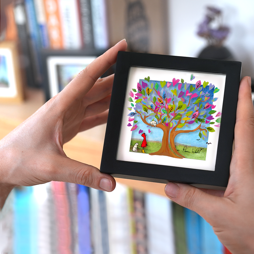 Tree of Purple Hearts