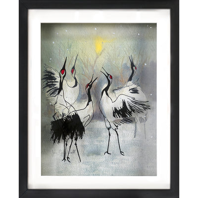 Cranes in Winter